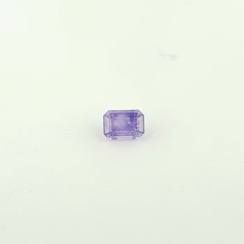 1.67ct Octagon Cut Purple Sapphire 6.8x4.9mm