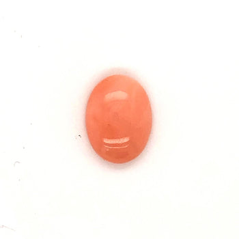 6.65ct Oval Cabochon Coral 15.6x11.9mm
