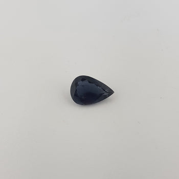 2.35ct Pear Shape Dark Blue Tourmaline 11.8x8mm