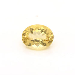 11.56ct Oval Faceted Heliodor 16.9x13.3mm