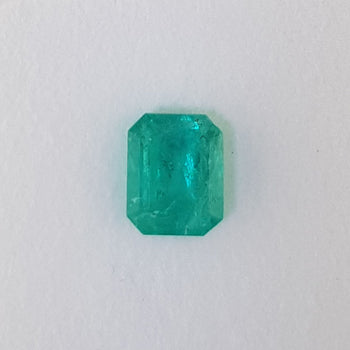 2.78ct Octagon Cut Emerald 9x7.2mm