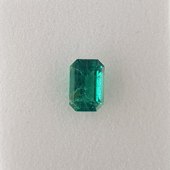 1.60ct Octagon Cut Emerald 8.7x5.8mm