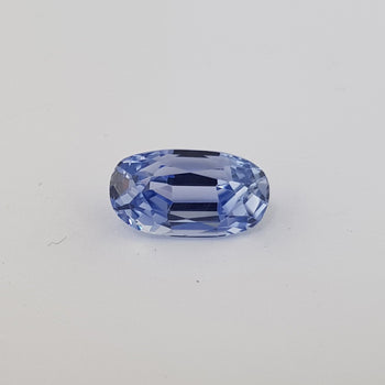 4.29ct Oval Faceted Sapphire Certified Unheated 11.6x6mm