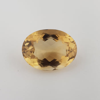 36.18ct Oval Faceted Citrine 26x20mm
