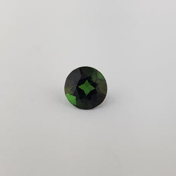 3.04ct Round Faceted Green Tourmaline 9.2mm