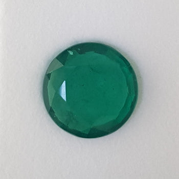 9.23ct Round Faceted Emerald 15mm