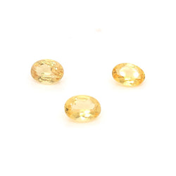 7x5mm Oval Faceted Heliodor