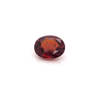 10.25ct Oval Faceted Hessonite Garnet 14.3x12.2mm