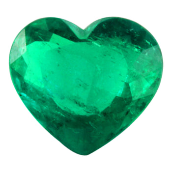 1.27ct Heart Shape Emerald 8mm