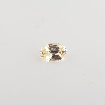1.89ct Oval Faceted Yellow Sapphire 8.3x6mm