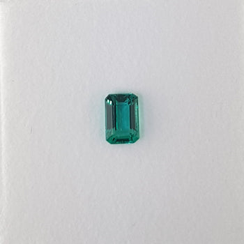0.74ct Octagon Cut Emerald 6.1x4.1mm