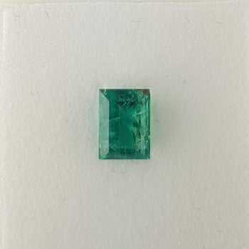 1.99ct Rectangular Cut Emerald 8.7x6.4mm