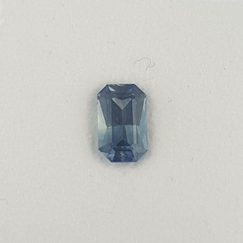 1.08ct Octagon Cut Bi-Colour Sapphire 7.1x4.4mm