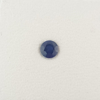 0.38ct Round Faceted Sapphire 4.2mm