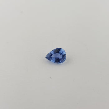 0.84ct Pear Shape Sapphire 6.9x5.3mm