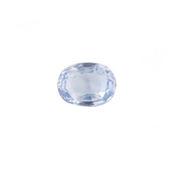 3.35ct Oval Faceted Yellow Sapphire 9.7x7.3mm