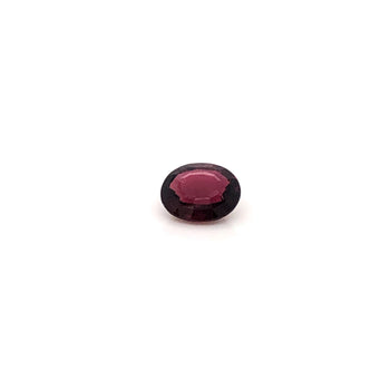 1.95ct Oval Faceted Rubelite Tourmaline 8.9x7.6mm