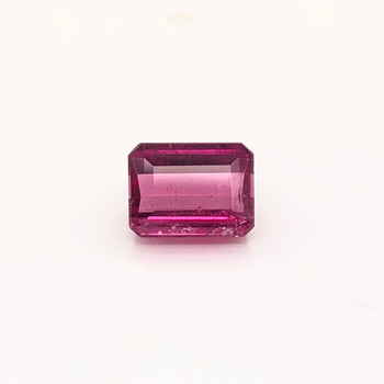 1.65ct Octagon Cut Pink Tourmaline 7.4x5.6mm