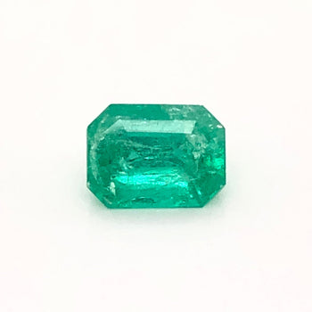 1.50ct Octagon Cut Emerald 7.8x5.9mm