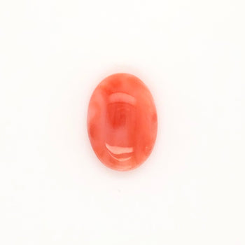 18x13mm Oval Cabochon Coral