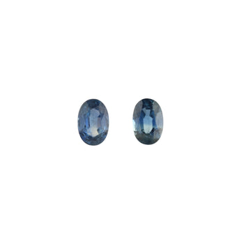 1.46ct Pair of Oval Sapphires 6.1x4.0mm
