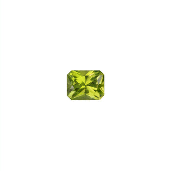 3.78ct Octagon Cut Peridot 9x7mm