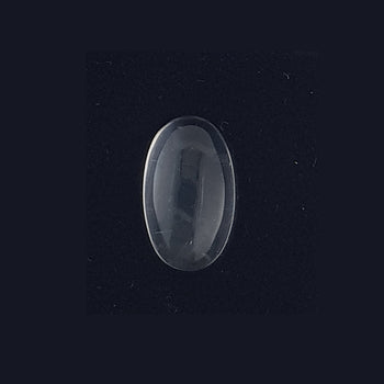 7.15ct Oval Cabochon Blue Moonstone Doublet 15x9mm