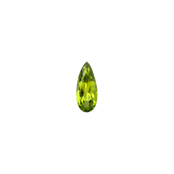 2.95ct Pear Shape Peridot 15.4x6.1mm