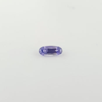 0.98ct Oval Faceted Mauve Sapphire 8.3x3.7mm